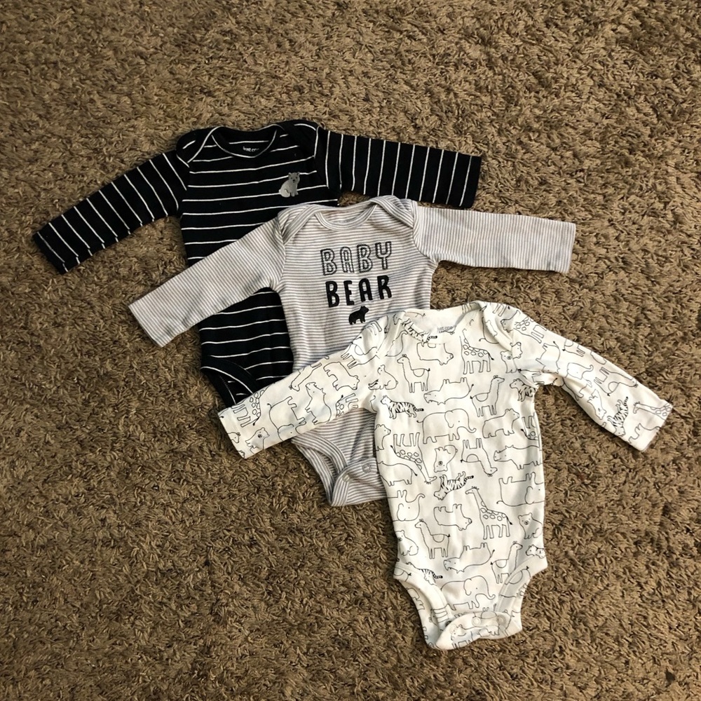 Baby bear body suit set